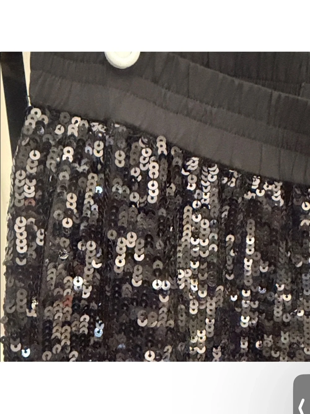 J. Crew collection Sequin Tapered Ankle Pants - Black
